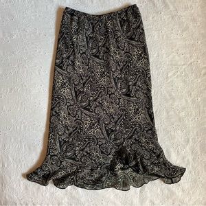 Vintage paisley skirt